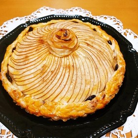 薔薇のスイートポテトアップルパイ
