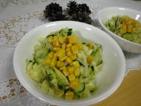 旬の味♪春キャベツ☆簡単おいしいサラダ☆