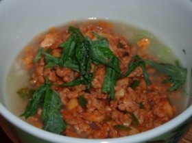 肉味噌雑炊