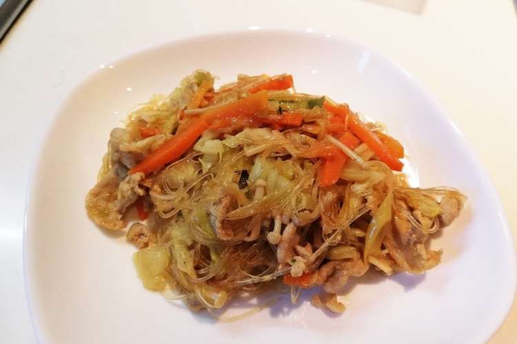 サッポロ一番 春雨炒め レシピ 作り方 By ねねるぅ クックパッド 簡単おいしいみんなのレシピが357万品