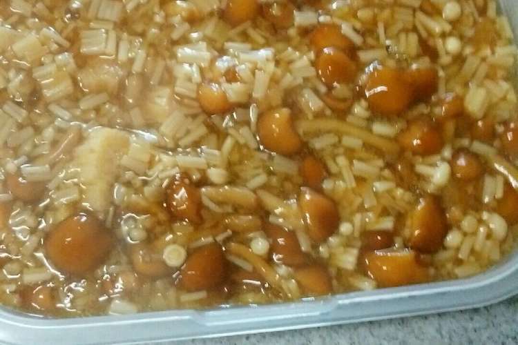 なめことえのきの佃煮 レシピ 作り方 By Lolororo クックパッド