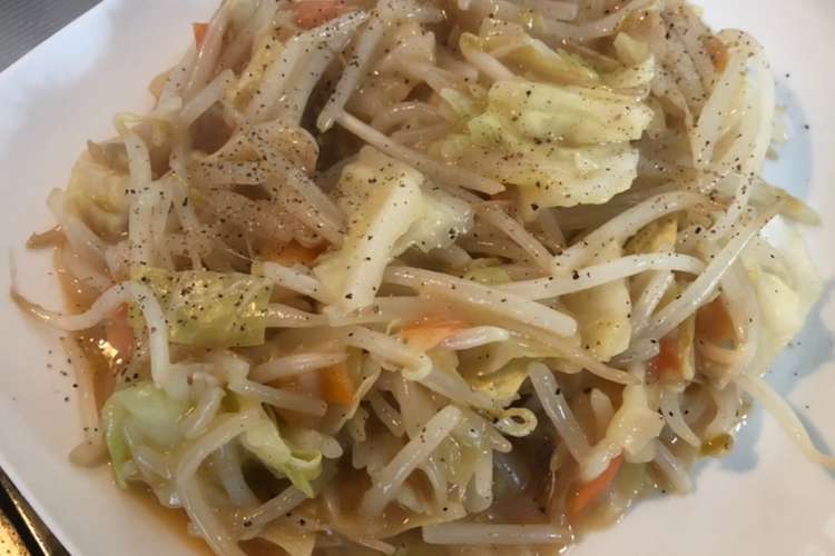 ラーメンスープで あんかけ野菜炒め レシピ 作り方 By Monaminoel クックパッド 簡単おいしいみんなのレシピが355万品