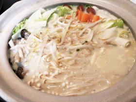 我が家の豆乳鍋しゃぶしゃぶ