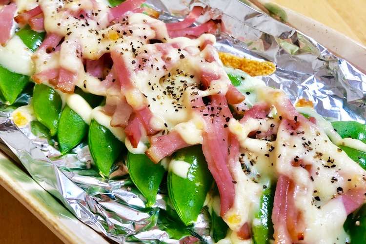 簡単 スナップエンドウのチーズ焼き レシピ 作り方 By ひろママ クックパッド 簡単おいしいみんなのレシピが360万品