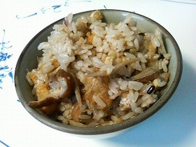 牛蒡の炊き込みご飯