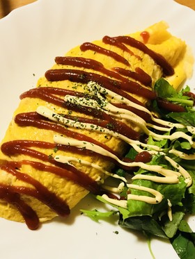 オムライス☆バター&チーズ風味のライスで