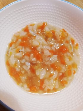 【離乳食後期】炊飯器deさつまいもご飯風
