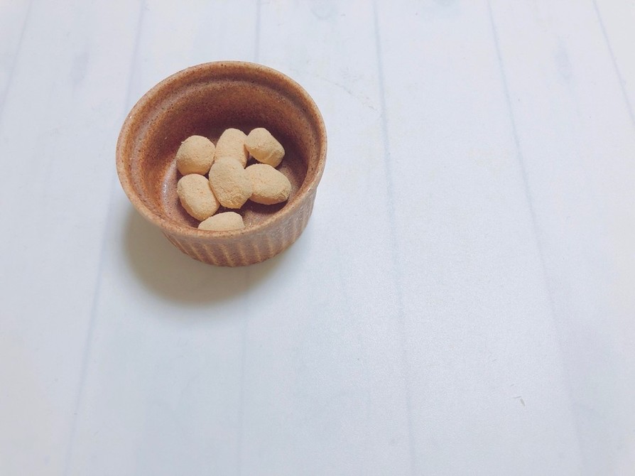 【離乳食】こどもも食べられる節分の豆の画像