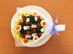 簡単♡可愛い♡ブーケサラダ♡