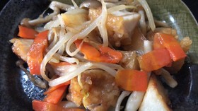 からあげリメイク!マヨネーズ炒め