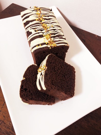 バレンタインに♡濃厚チョコパウンドケーキの写真