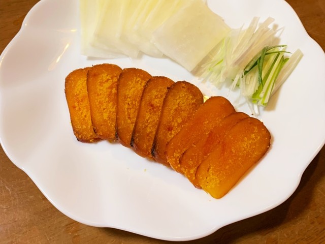 カラスミの食べ方 レシピ 作り方 By Gagyu クックパッド 簡単おいしいみんなのレシピが378万品