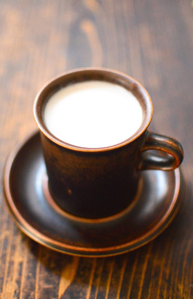 あんこと牛乳で超簡単!ホットあずきラテ