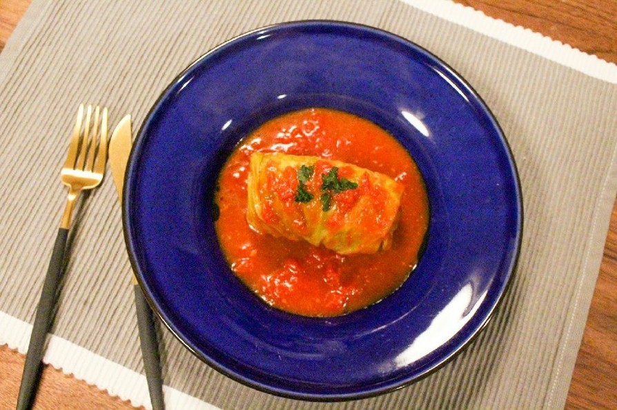 ロールキャベツのトマト煮の画像