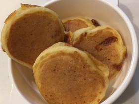 【離乳食】簡単お手軽♪チーズパンケーキ