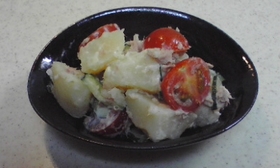 ツナポテトトマトサラダ