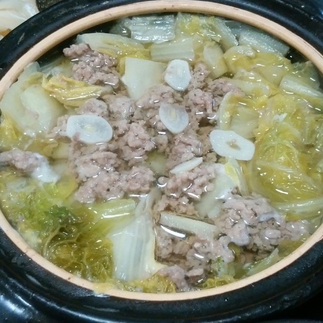 早い 安い 簡単 白菜とひき肉のスープ レシピ 作り方 By マミマミマー クックパッド