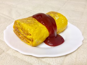 卵焼き器で作る♪ ロールオムライス