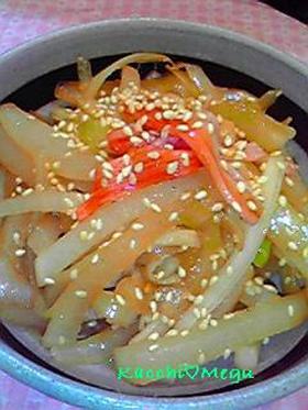 簡単♬炒めるだけ☆大根の甘辛炒め♪