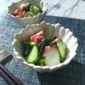 昆布の恵 きゅうり・たこ・ワカメの酢の物