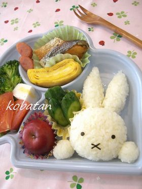 ミッフィーちゃんのお弁当(キャラ弁)