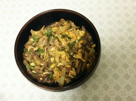 紛い物青椒肉絲。チンジャオロータジャキー
