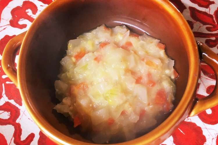 離乳食後期 野菜のコーンポタージュ風味 レシピ 作り方 By くんママさん クックパッド 簡単おいしいみんなのレシピが354万品