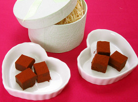 本みりんで差がつく!?しっとり生チョコ♥