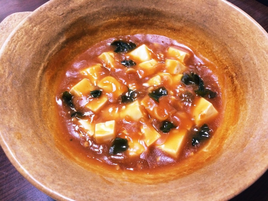 みそラーメンの残りスープで麻婆豆腐☆の画像