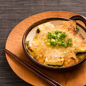 明太子とクリームチーズのお豆腐グラタンの画像