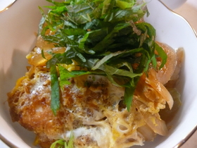 ヘルシーチキンカツ丼