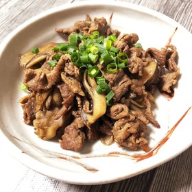 牛肉と舞茸の常備菜