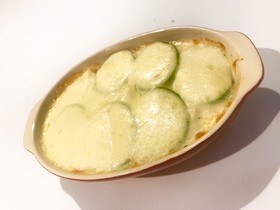 ズッキーニの豆腐ドリア