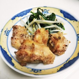 ノンフライヤーで!塩唐揚げ