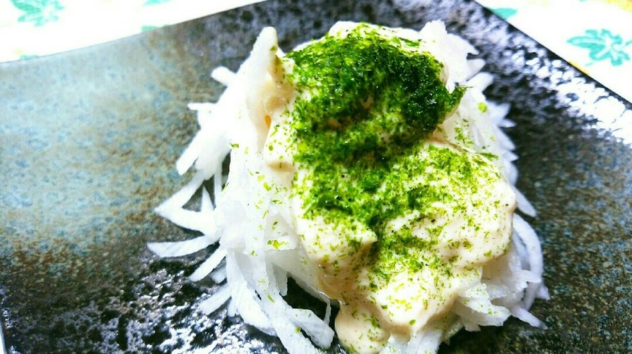 豆腐ドレッシングの大根サラダの画像
