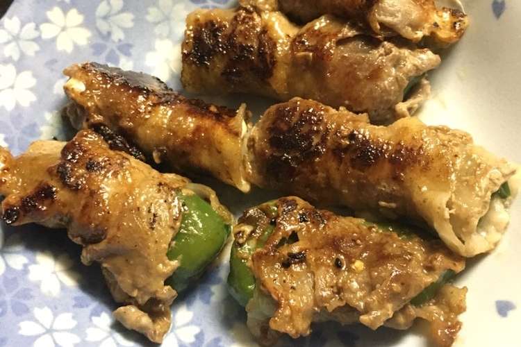 簡単 絶品チーズinピーマンの肉巻き レシピ 作り方 By 気晴らし料理人 クックパッド 簡単おいしいみんなのレシピが349万品