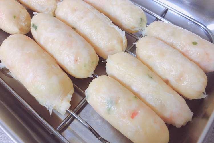 離乳食 手づかみ 鶏ひき肉でソーセージ レシピ 作り方 By Fuu Mama クックパッド 簡単おいしいみんなのレシピが360万品