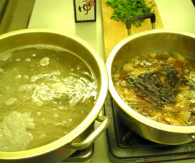 春の鴨せいろ蕎麦