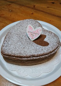 sinnpuruバレンタインケーキ