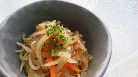 時短♪レンジDE大根金平♪