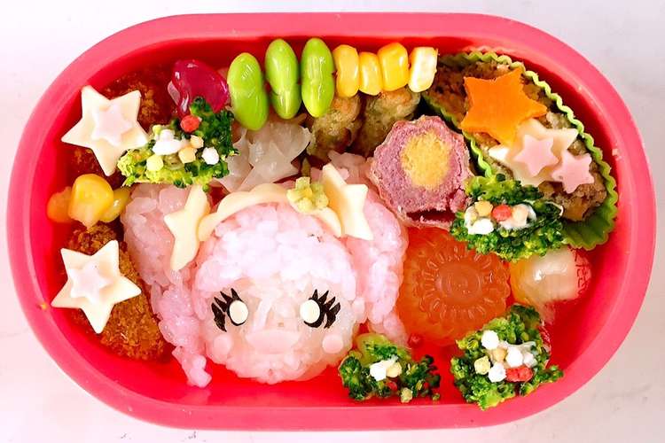 スタートゥインクルプリキュア スター弁当 レシピ 作り方 By もこにゃん クックパッド 簡単おいしいみんなのレシピが351万品