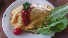 絶対に失敗しないオムライスの卵の包み方