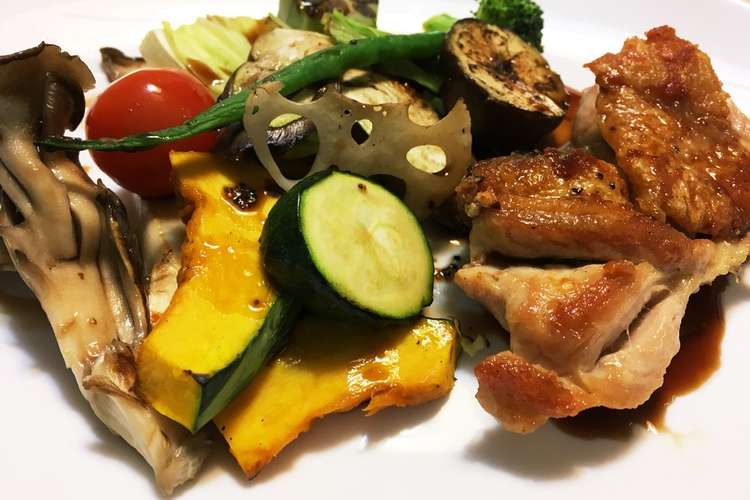 野菜が美味しい バルサミコ酢のチキン野菜 レシピ 作り方 By キッチン箱 クックパッド 簡単おいしいみんなのレシピが360万品