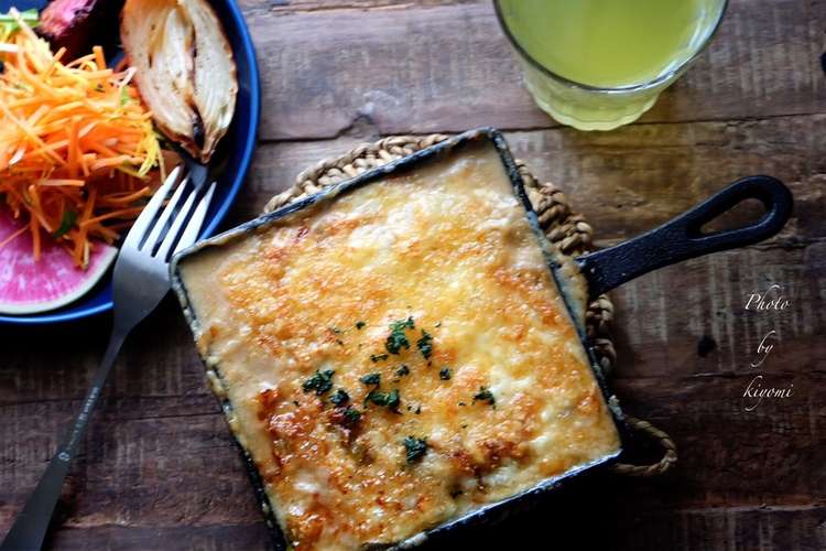 フライパンひとつで作るグラタンの配分 レシピ 作り方 By カルミちゃん クックパッド 簡単おいしいみんなのレシピが350万品