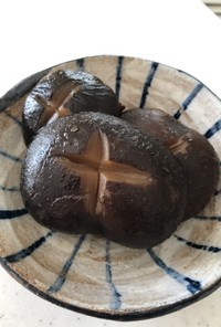 原木椎茸の含め煮