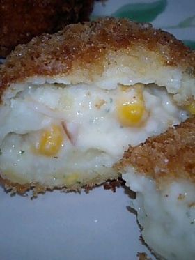 いつでも作れる!簡単♪ハムチーコロッケ