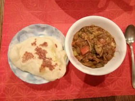 ダッチオーブンで無水カレー