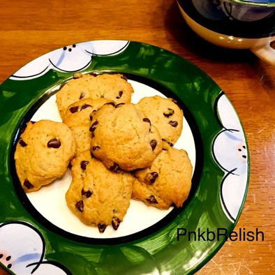 簡単卵不使用チョコココアドロップクッキーの写真