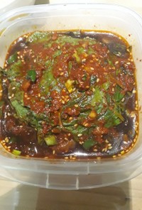 えごまの葉の漬物（깻잎 장아찌 ）