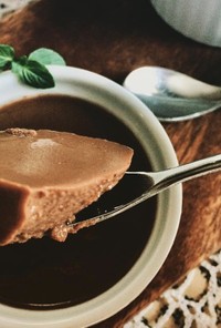 Cocoa pudding 